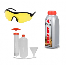 Прибирання листя: комплект садово-паркової техніи HECHT для прибирання та утилізації листя (KKT_HECHT_1)