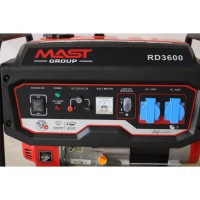 Бензиновий генератор MAST GROUP RD3600 + газова плитка Orcamp CK-505 + 4 газових картриджа 400 мл
