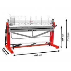 Листозгинальний верстат Holzmann AKM 2020