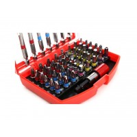 Набір біт з 56 предметів TORX, 1/4 - 25мм, 75мм TAGRED TA1206