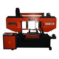 Напівавтоматична двоколонна стрічкова пилка DISPA MAKINA D-Y 350