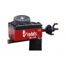 Напівавтоматичний мобільний балансувальний верстат REDATS W-110 (230 V, 10"-24")