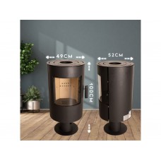 Піч-камін THUNDER Flame 7кВт