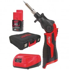 Акумуляторний паяльник MILWAUKEE M12 SI-201C 4933459761 (+1 акумулятори, зарядний пристрій, кейс)