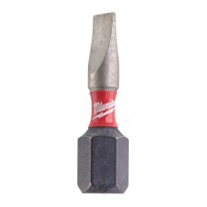 Біта SHOCKWAVE MILWAUKEE, SL0,6x4,5, 25мм, (2шт)