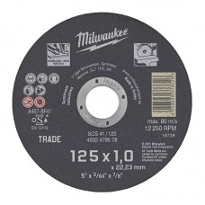 Диск відрізний по металу MILWAUKEE, SCS 41/230x1,9