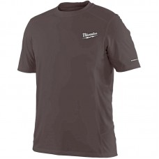 Футболка MILWAUKEE WWSS дихаюча з коротким рукавом, чорна, розмір M