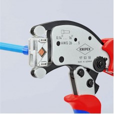 Інструмент для обжиму контактних гільз з поворотною головкою, з автоналаштуванням, 97 53 18