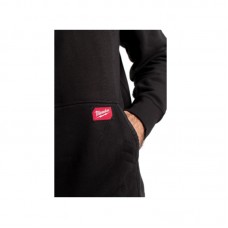 Толстовка WHMW MILWAUKEE, з капюшоном, чорна, розмір M