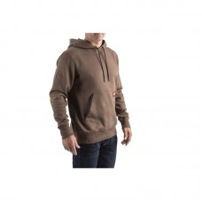Толстовка WHMW MILWAUKEE, з капюшоном, коричнева, розмір XXL
