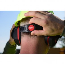 Каска захисна BOLT100 невентильована для промислового альпінізму жовта MILWAUKEE