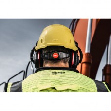 Каска захисна BOLT100 вентильована для промислового альпінізму жовта MILWAUKEE