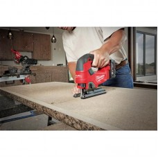 Лобзик акумуляторний MILWAUKEE, M18 FJS-0X (+ полотно, адаптер, кожух, насадка, накладка підошви, HD