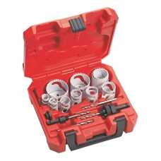 Набір коронок біметалевих Holesaw Arbor Hex 9.5/32-210mm (14шт)