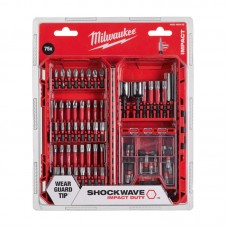 Набір біт Milwaukee SHOCKWAVE (75 предм.) PACKOUT