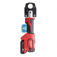 Обжимник гідравлійчний акумуляторний для кабелів MILWAUKEE M18 HCCT-201C ONE-KEY (+ заряд.пристрій, 1 акум., HD кейс)