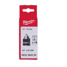 Патрон безключовий промисловий MILWAUKEE 1,5-13 1/2\"х20