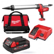 Пістолет для герметиків акумуляторний MILWAUKEE, C18 PCG/600A-201В, 600мл (+ заряд.пристрій, 1 акум.