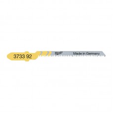 Полотна для лобзика T101AO MILWAUKEE, 50мм/ крок зуба 1,35мм, (5шт), (фігурний різ, деревина)