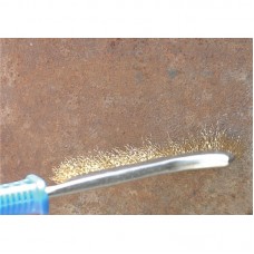 Щітка по металу (ручка пластик)