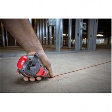 Шнур розмічальний довжиною 30 м у комплекті з крейдовим порошком червоний MILWAUKEE