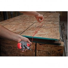 Шнур розмічальний довжиною 30 м у комплекті з крейдовим порошком червоний MILWAUKEE