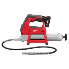 Шприц для змащування MILWAUKEE M12 GG-401B (Li-Ion 4Ач) 4933441675 (+ заряд. пристрій, 1 акум., в сумці