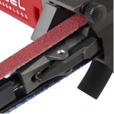 Стрічкова шліфувальна машина 10мм M12 FBFL10-402B MILWAUKEE , (+ заряд.пристрій, 2 акум., 2 цанги, сумка для інструментів)