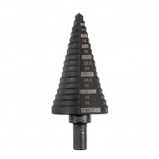 Свердло ступінчасте Step Drill MILWAUKEE, для електриків PG7-PG21 з кроком 2мм