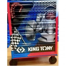 Тумба на колесах для інструментів, 7 ящиків з тормозом (уп.1) арт. 87434-7B