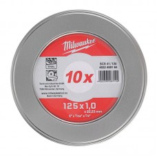 Диск відрізний SCS 41/125x1 PRO+ (10 шт) в металевому боксі