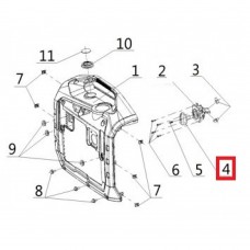 Ручка перемикача 3 в 1 генератора 2800io