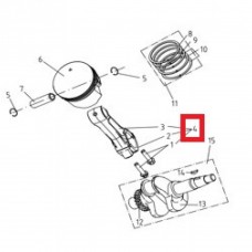 Шатун двигуна 225iE-1/OHV генератора KP6300i