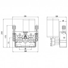 Механізм подачі дроту 4 ролика