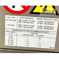 Генератор газовий SDMO RESA 20 TEC (17кВт)