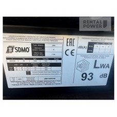 Генератор дизельний SDMO J88K (64кВт) з напрацюванням