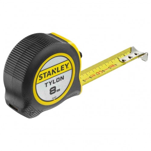 Рулетка вимірювальна Tylon ™ довжиною 8 м, шириною 25 мм, в пластмасовому корпусі STANLEY 0-30-657