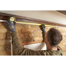 Рулетка вимірювальна Tylon ™ довжиною 8 м, шириною 25 мм, в пластмасовому корпусі STANLEY 0-30-657