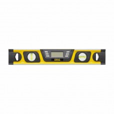 Рівень цифровий, алюмінієвий коробчастого перерізу, довжиною 400 мм із двома капсулами STANLEY 0-42-063