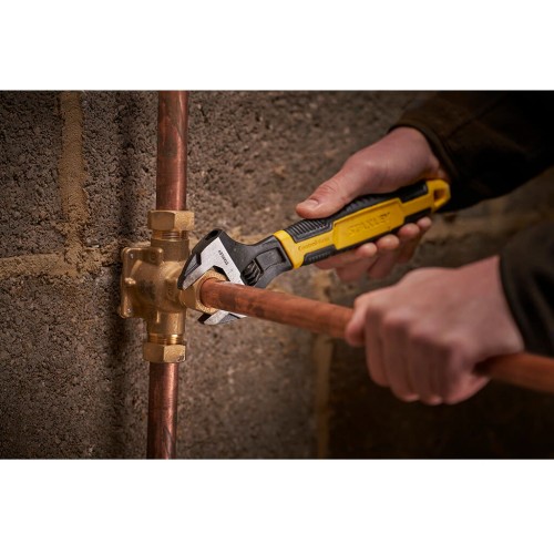 Ключ гайковий розсувний MaxSteel довжиною 200 мм, максимальний розмір 24 мм STANLEY 0-90-948