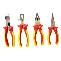 Набір з чотирьох шарнірно-губцевих інструментів для електрика MAXSTEEL VDE 1000V STANLEY 4-84-489