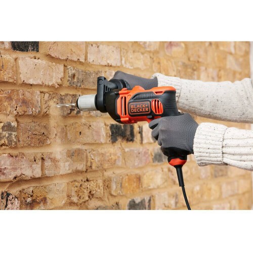 Дриль мережевий ударний BLACK+DECKER BEH850