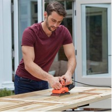 Шліфмашина вібраційна мережева BLACK+DECKER BEW220