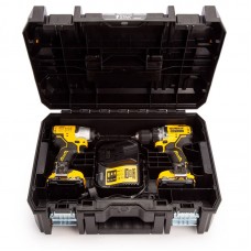 Набір з двох інструментів безщіткових DeWALT DCK2110L2T