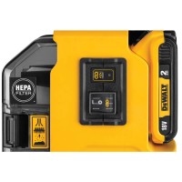 Пилосос акумуляторний безщітковий DeWALT DWH161D1