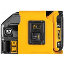 Пилосос акумуляторний безщітковий DeWALT DWH161D1