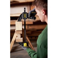 Струбцина FatMax L триггерная з максимальним зусиллям стиснення 135 кг STANLEY FMHT0-83235