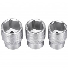 Набір торцевих головок 1/2 Maxi Drive, із шестигранним профілем, 3 шт: 21, 22 24 мм. STANLEY FMMT17095-0