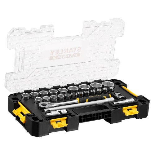 Набір торцевих головок 1/2 FATMAX® Maxi Drive, шестигранних, 26 предметів STANLEY FMMT98103-1