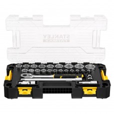 Набір торцевих головок 1/2 FATMAX® Maxi Drive, шестигранних, 26 предметів STANLEY FMMT98103-1